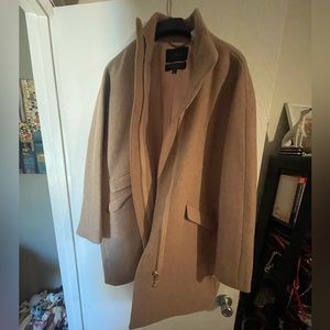 J.Crew Italian Stadium-Cloth Wool Coat Size 20